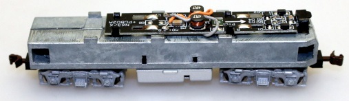 Complete Loco Chassis - Silver ( N F7A )